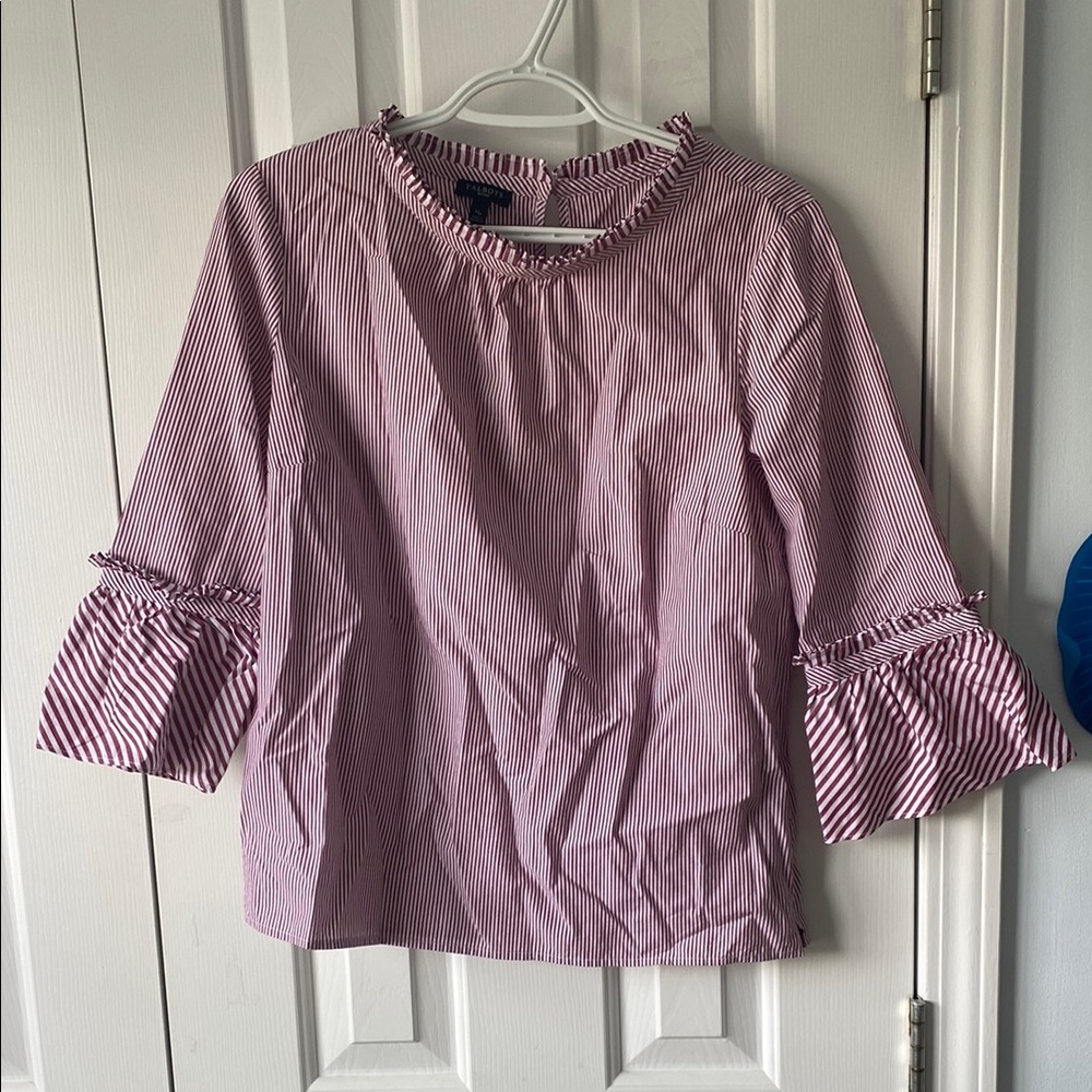 Talbots Petites Blouse Size Medium Petite